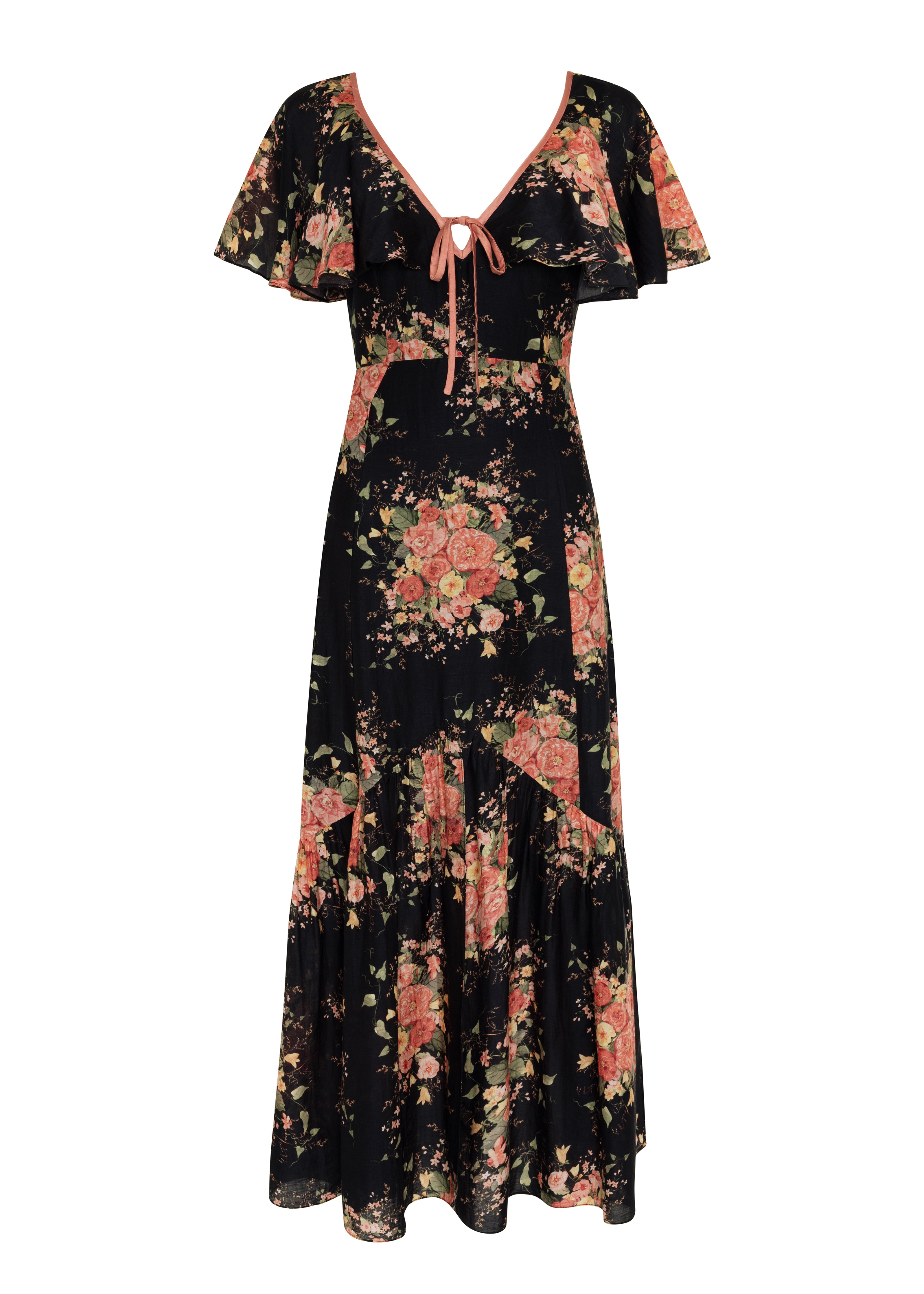 Theia (silk black posy)