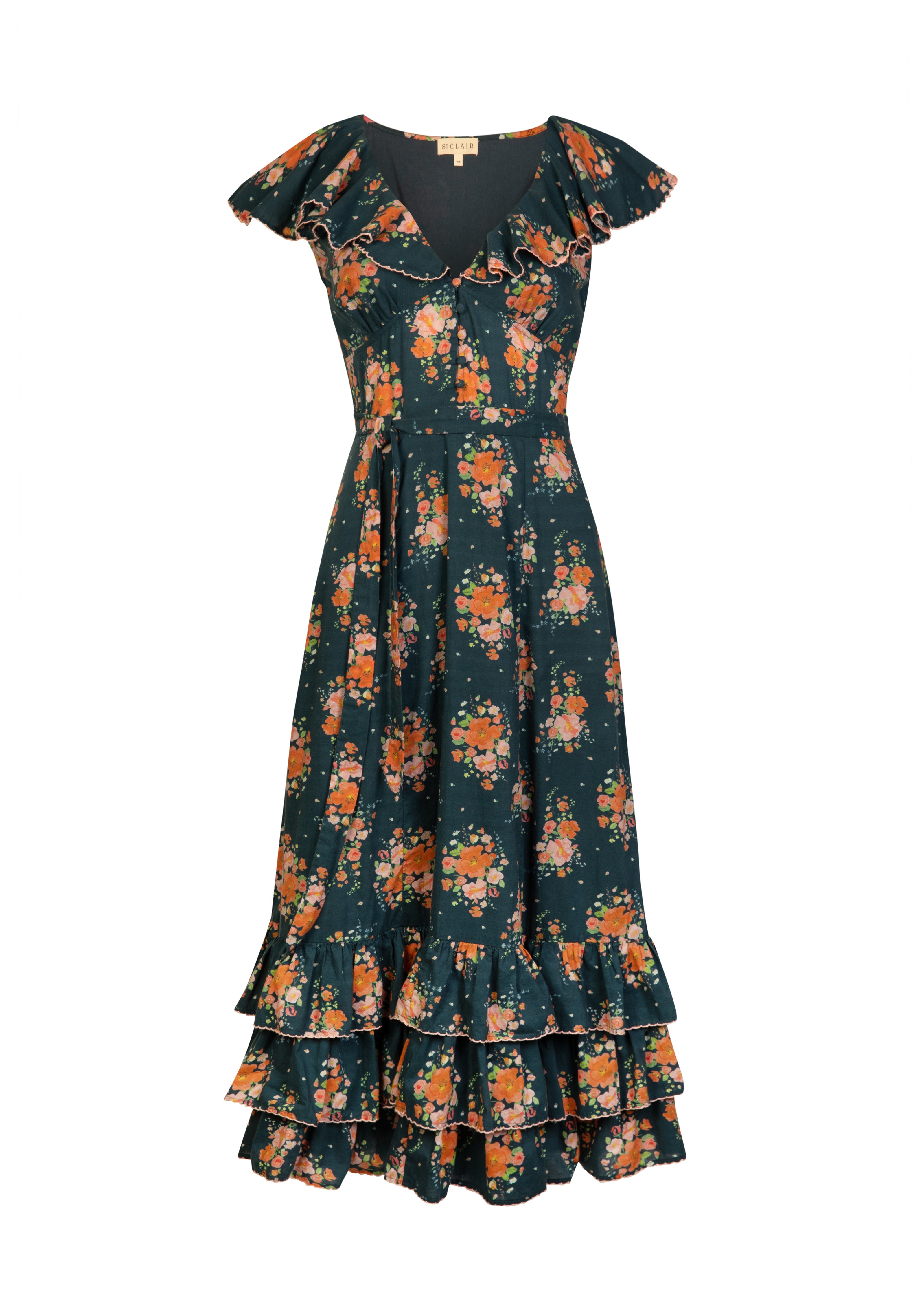 Marie (indigo bouquet)