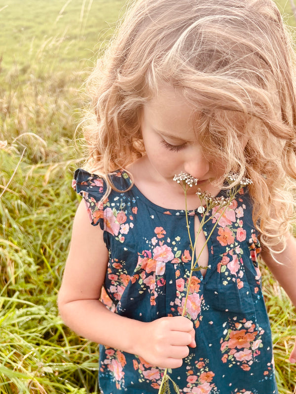 The Indigo Bouquet Night Dress