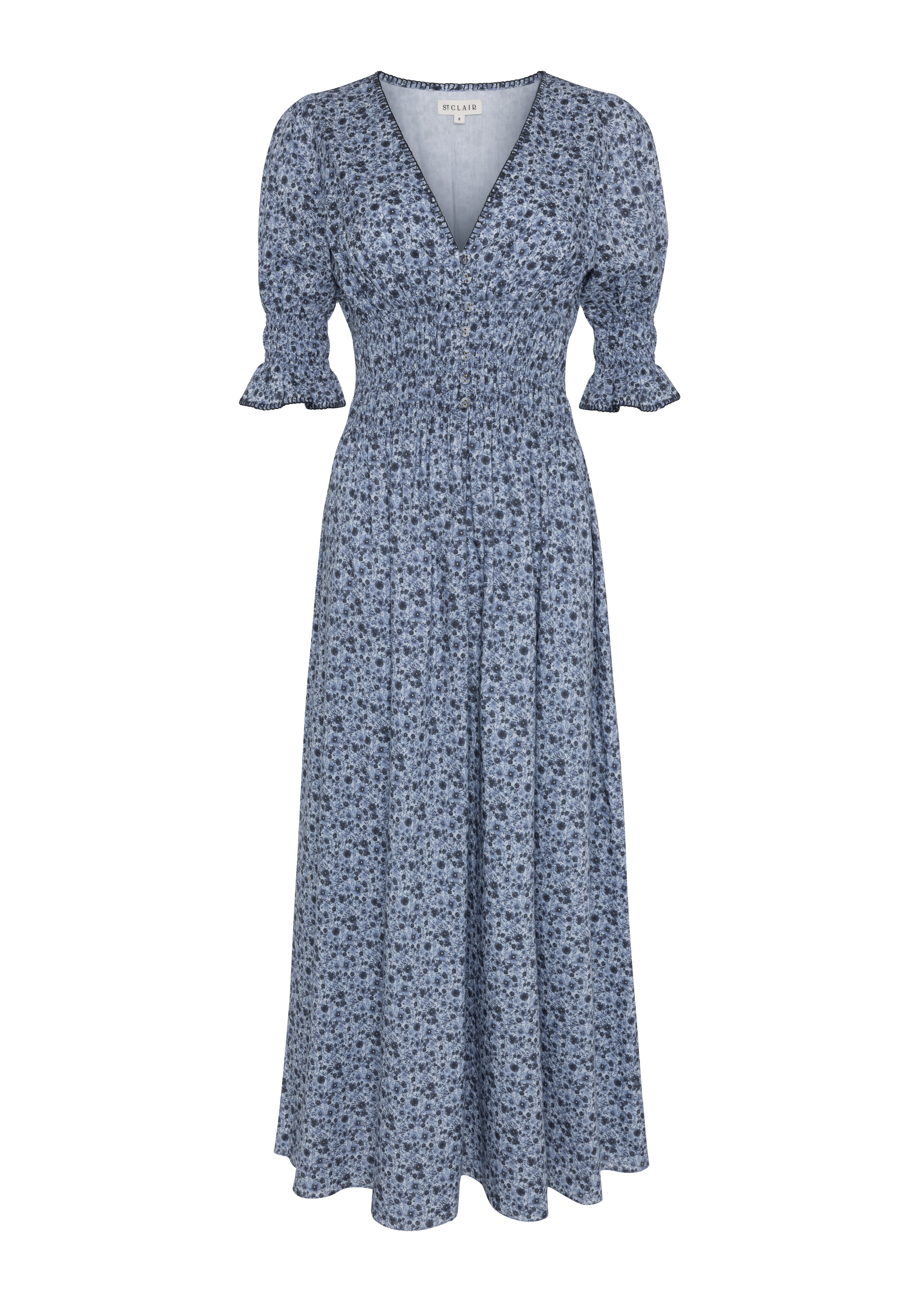 Harriet (denim poppy)