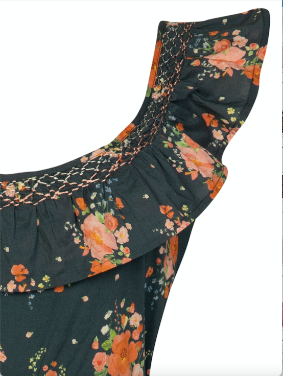 Theodora (indigo bouquet)